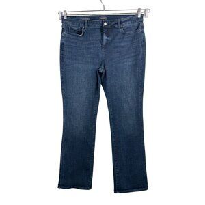 NYDJ‎ Lift tuck Marilyn Straight jeans stretchy comfy preppy 90s sz 16